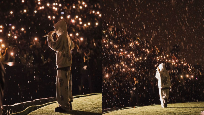 Tini suspendió su primer show por la lluvia: “Les quiero pedir perdón”