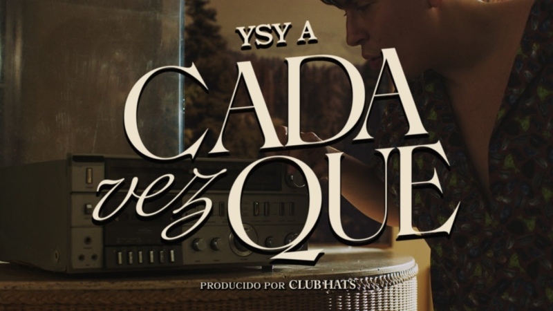 YSY A estrenó ”Cada vez que”, un adelanto de su próximo EP