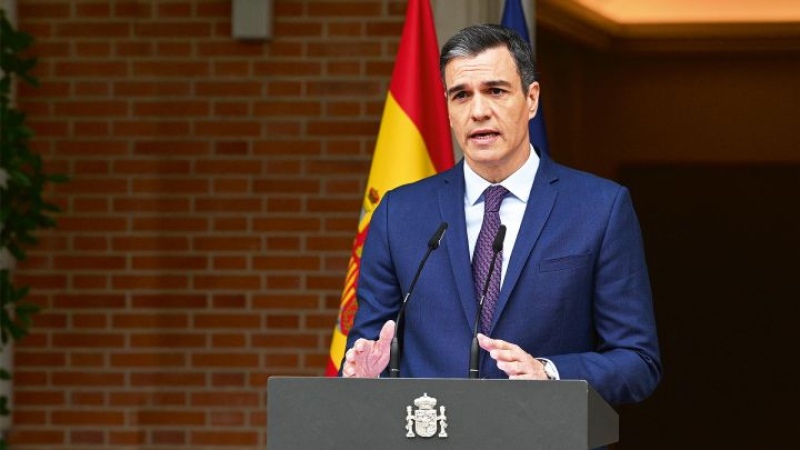 Pedro Sánchez criticó a Miliei y lo calificó como un líder de la “internacional ultraderechista”