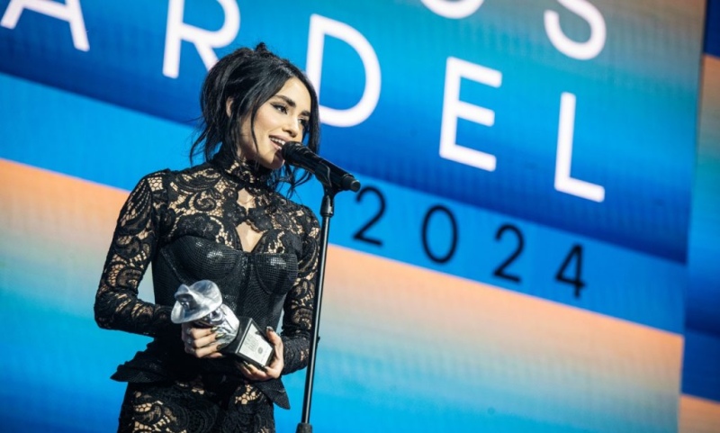 Premios Gardel 2024: Lali dedicó su galardón a las víctimas del lesbicidio en Barracas