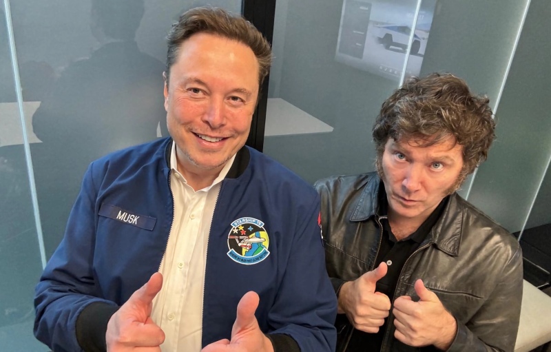 Javier Milei vuelve a reunirse con Elon Musk en Los Ángeles el próximo lunes