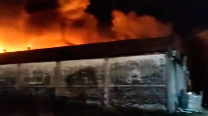 Incendio en Chaco: se destruyeron galpones del Correo Argentino y perdieron insumos médicos