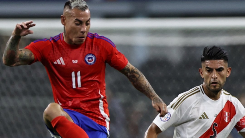 Chile y Perú empatan sin goles en su debut en la Copa América