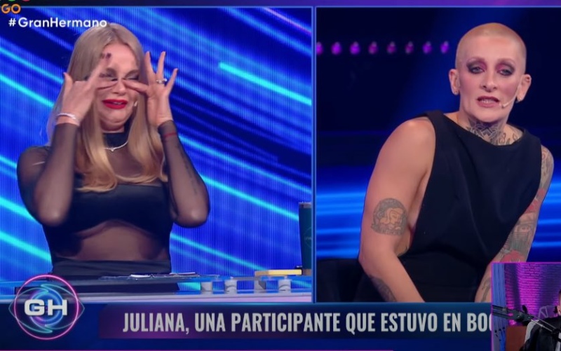 Eliana Guercio se emocionó cuando vio a Furia y le dedicó unas palabras