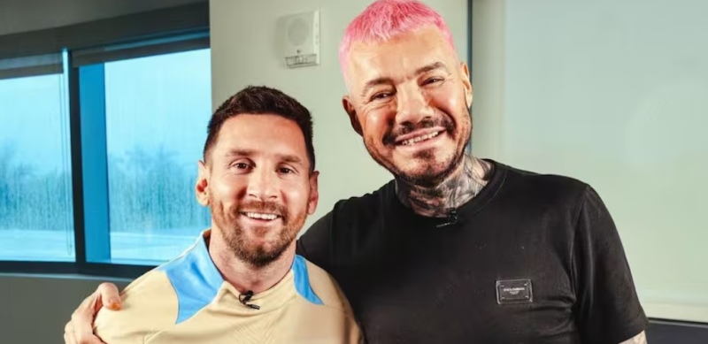 Marcelo Tinelli entevistó a Lionel Messi