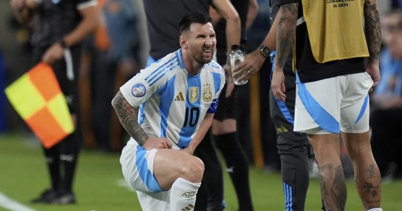Copa América: ¿cómo está Messi de la molestia en la pierna derecha?