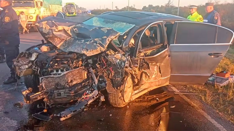 Trágico choque en Entre Ríos: Cuatro jóvenes pierden la vida