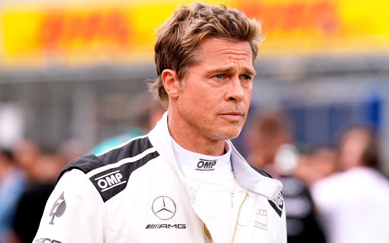 Brad Pitt en ”F1”, la nueva película donde interpretará a un piloto de carreras