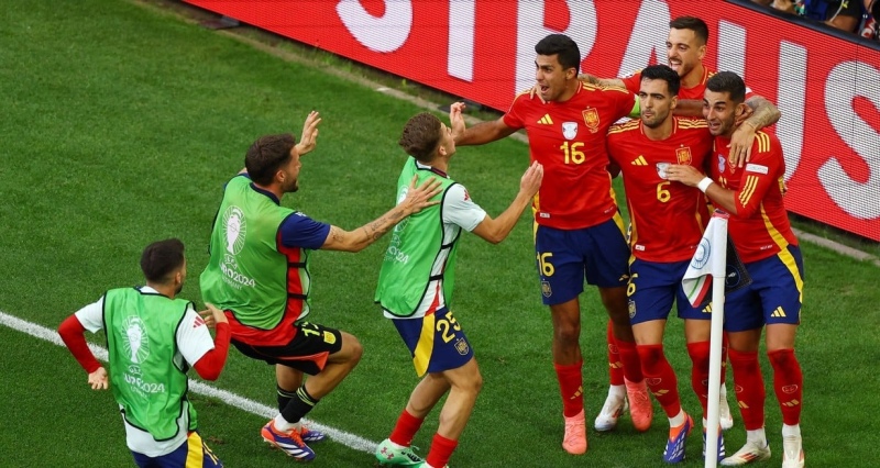 Eurocopa: España pasó a semis