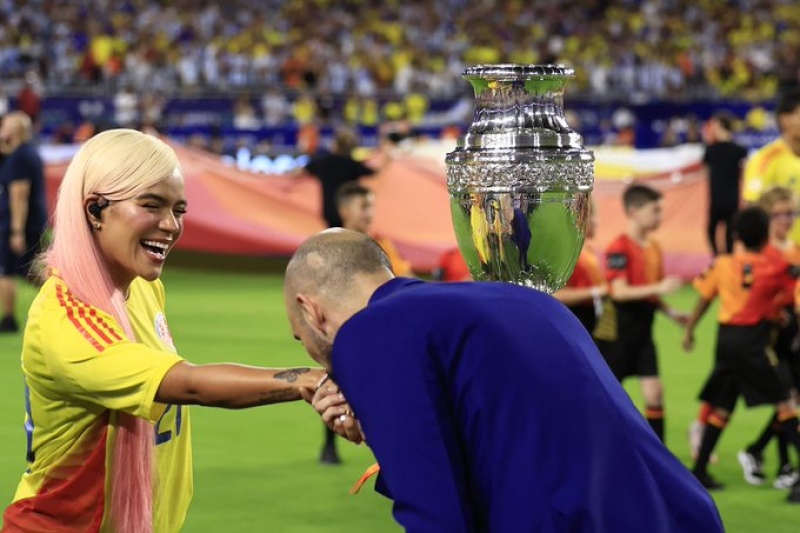 Abel Pintos y Karol G: voces de la final de la Copa América 2024