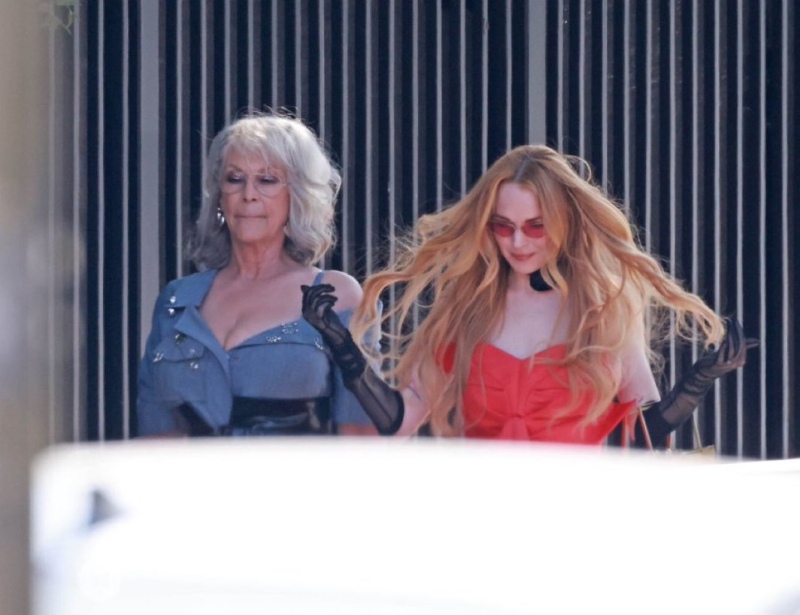 Nuevas imágenes de Jamie Lee Curtis y Linsday Lohan en  ”Un Viernes de Locos 2”