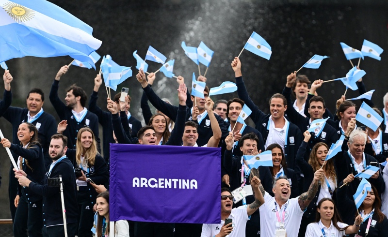 Juegos Olímpicos París 2024: la delegación argentina en el Sena