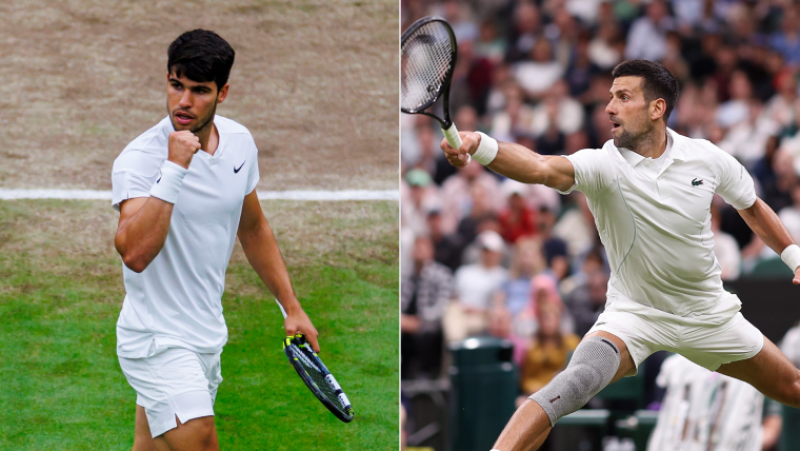 Novak vs. Alcaraz: Duelo de titanes en la final de Wimbledon