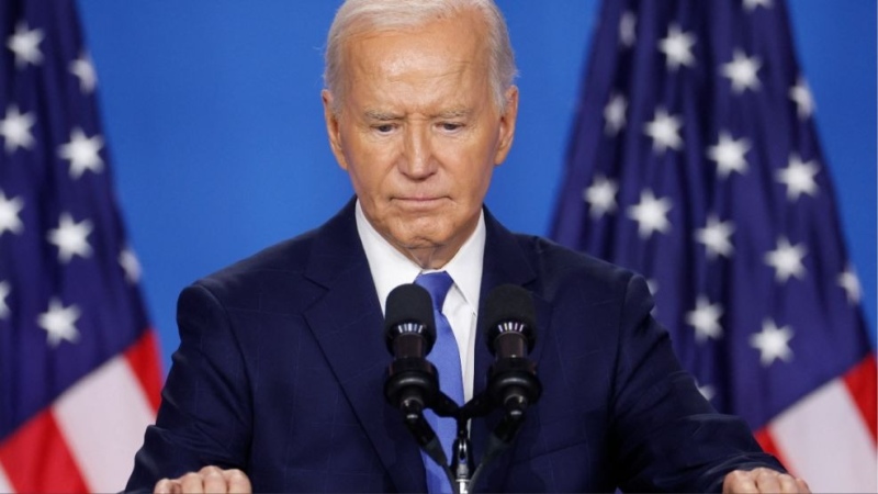 Joe Biden anunció que se baja de la reelección en Estados Unidos