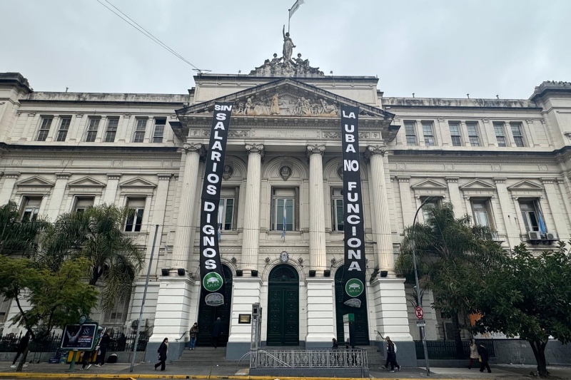 Paro nacional en facultades: sin clases por reclamos salariales