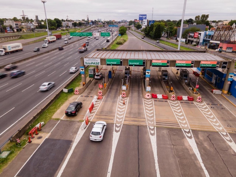 Aumentan los peajes en el Acceso Norte y Acceso Oeste desde el lunes