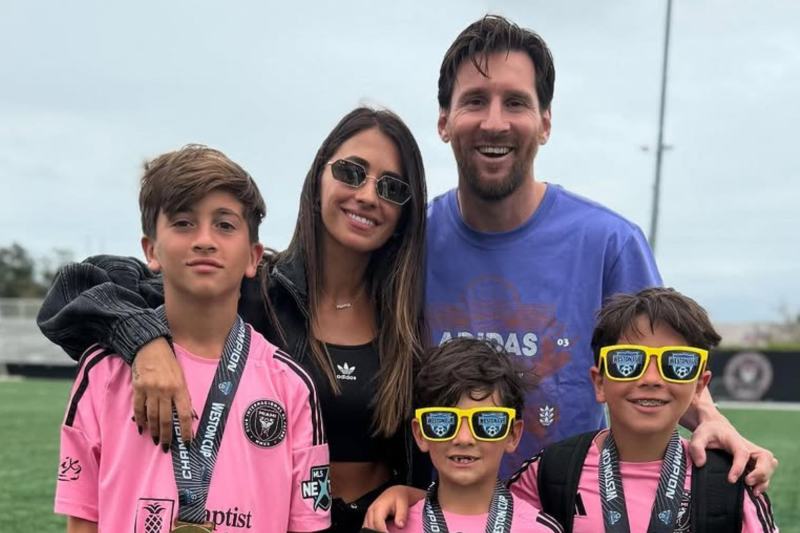 Victorias deportivas de la Familia Messi: ”Los Tres Campeones”