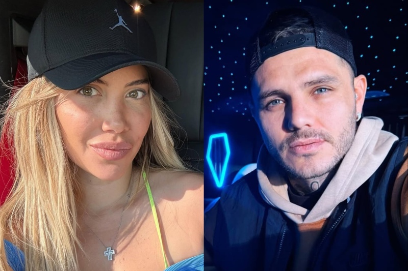 Drama en aumento: Mauro Icardi y Wanda Nara en el centro de la tormenta