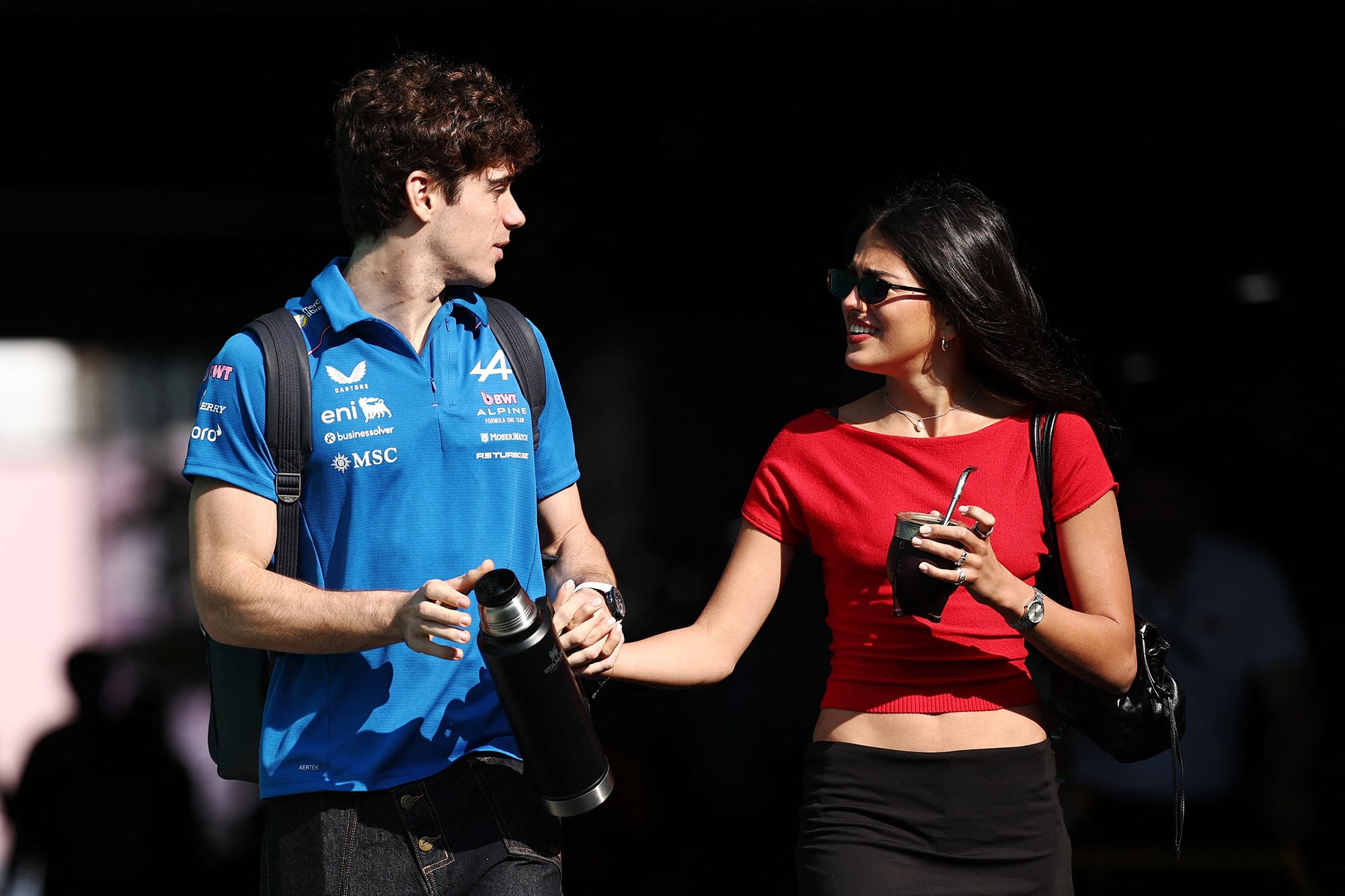 Maia Reficco sorprende a Franco Colapinto con un mensaje de cumpleaños desde París