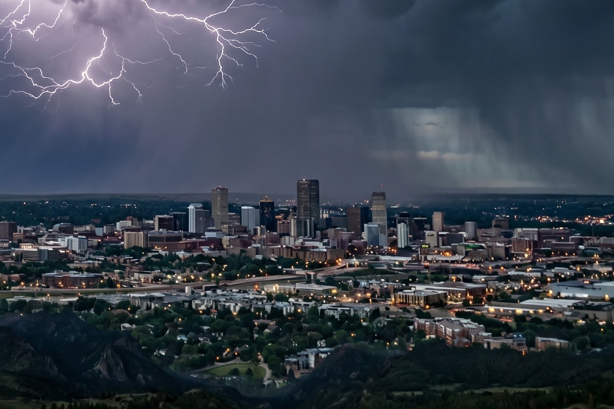 Cambio de clima extremo en Argentina: tormentas y frío polar