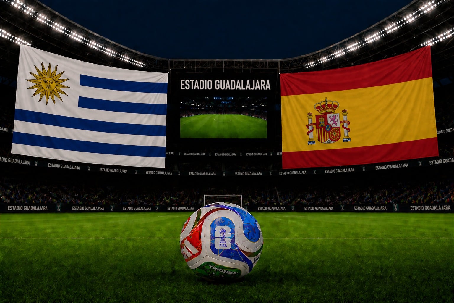 España vs. Uruguay, un duelo para no perderse en el Mundial 2026