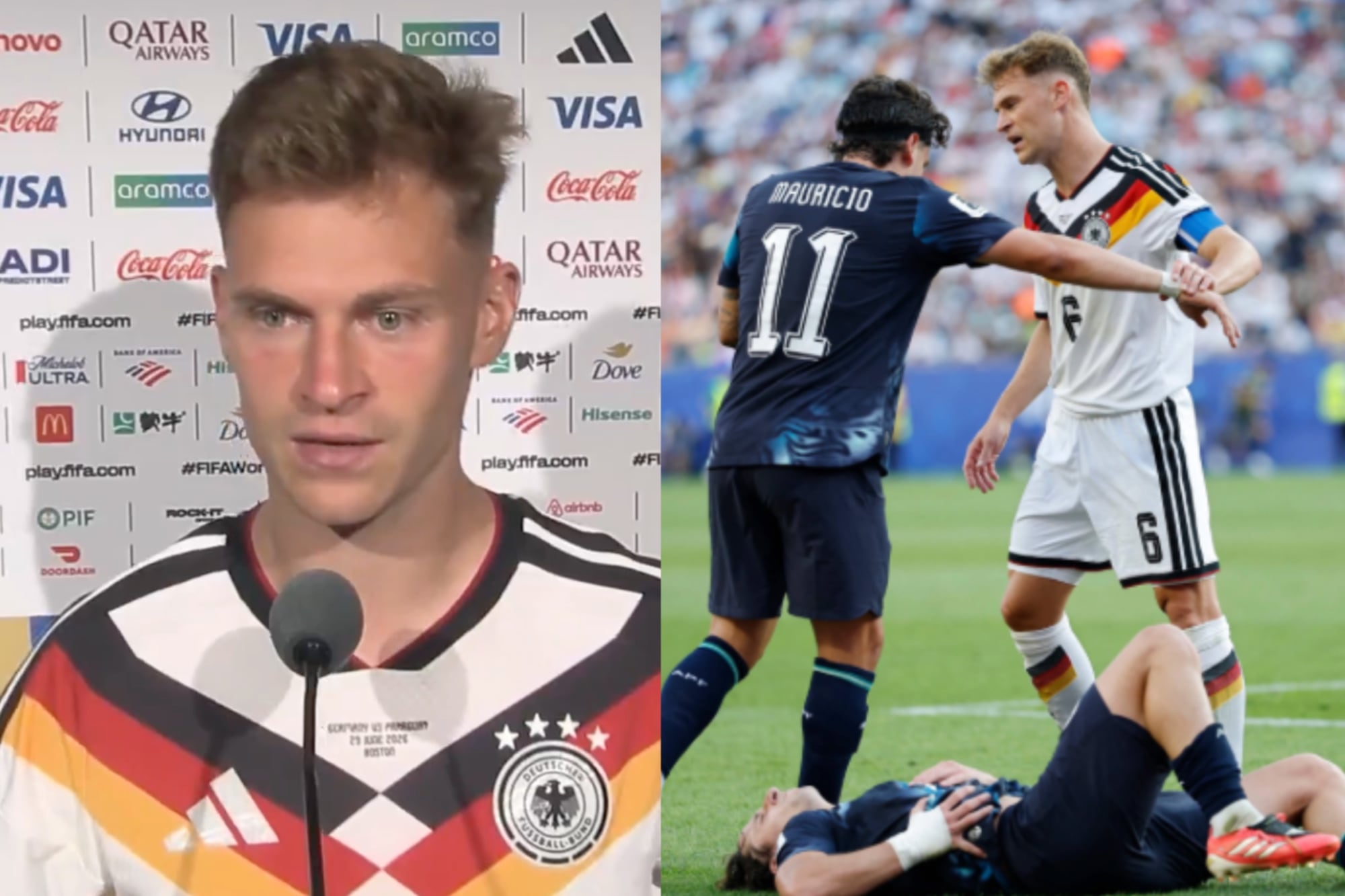 Críticas de Kimmich tras la derrota ante Paraguay