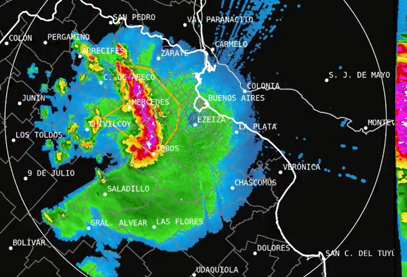 Llueve en Buenos Aires y se espera tormenta en la Ciudad