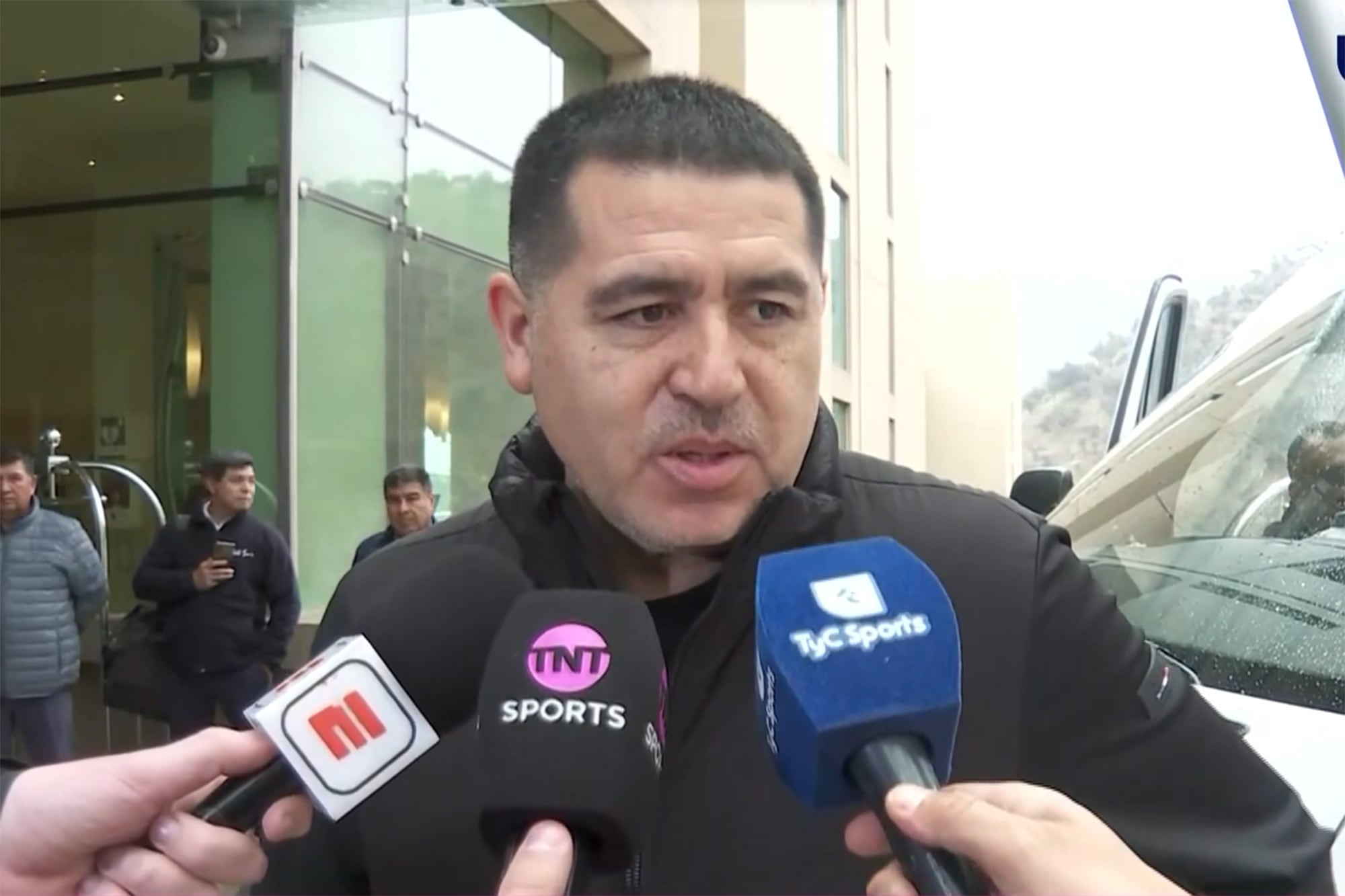 Riquelme expresó su descontento por el gol recibido por Boca