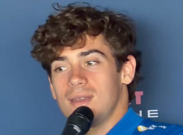 Franco Colapinto contó por qué lloró tras el GP de Italia
