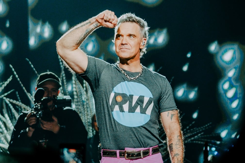 Robbie Williams se presentó en Argentina con show impresionante